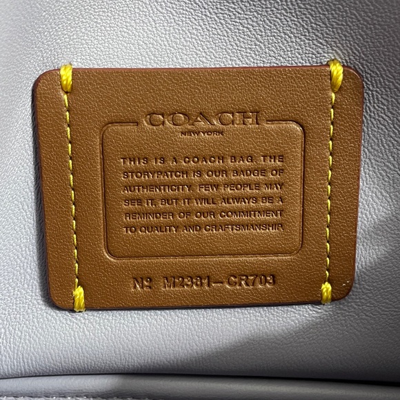 Coach Pillow Tabby 20 in Soft Purple NWT - Picture 3 of 17